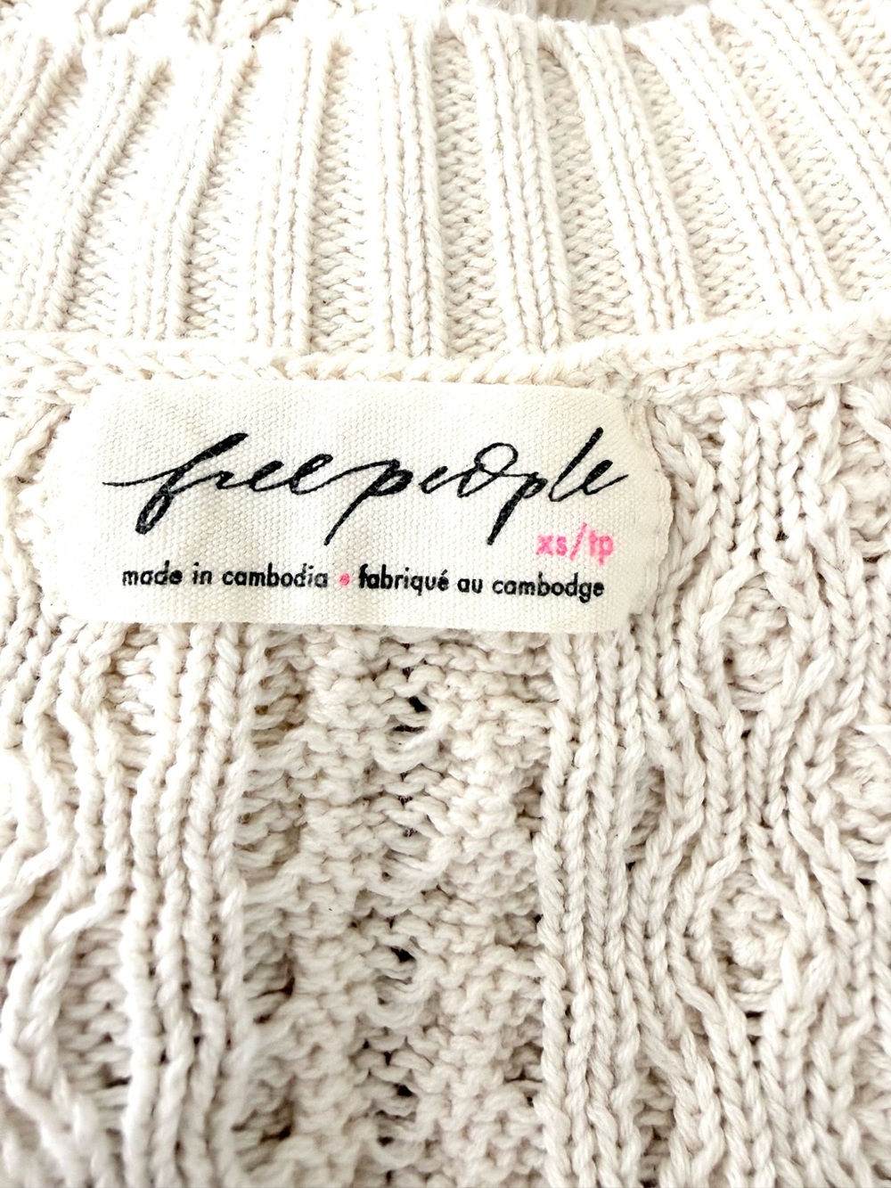 NWOT Free People Washed Ashore
Cardigan Size XS - Picture 3 of 5